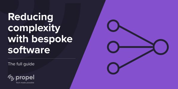 A complete guide to reducing business complexity with bespoke software