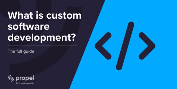 What is custom software development: a guide to bespoke development